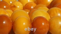 Amber Necklace 114 G Antique Baltic Natural High Quality Yellow White Red Colour