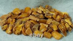 Amber Stones 91 G Antique Baltic Natural White Yellow Rare Euro Selected Quality