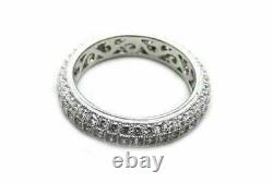 Antique Classic High Quality Pave Set 2.13CT Cubic Zirconia Engagement Band Ring