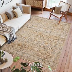 Area Rug 9X12 Traditional Boho Vintage Oriental Living Room Carpet Rugs Mat