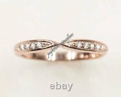 Best Quality Diamond Eternity Band Ring, 14K Gold Handmade Jewelry Antique Ring