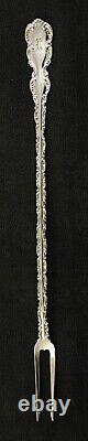 Great Quality Sterling Whiting Louis XV 1891 Long Olive Fork 9