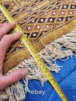 High Quality Antique Chinese Peking rug Tientsin Wool Knotted 6x4 Mashwani Kilim