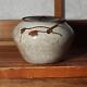 Japanese Antique Tanba ware mizusashi Water Jar vase Top-quality folk art PV211