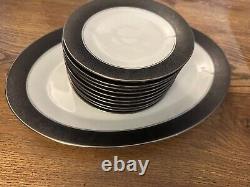 Vintage 1970s Noritake Mirano Dinnerware- 10 place settings with serving plate